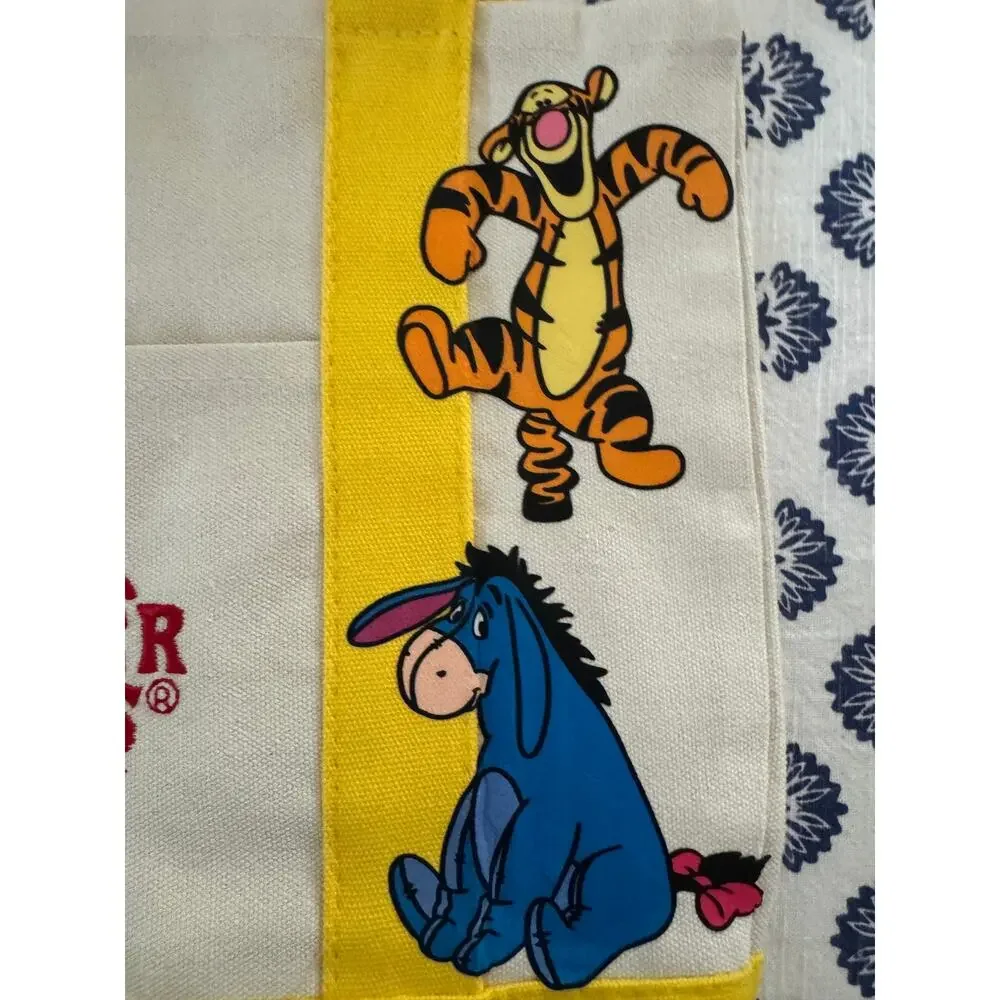 Disney Winnie the Pooh Custom Made Double Sided Trader Joes Mini Tote